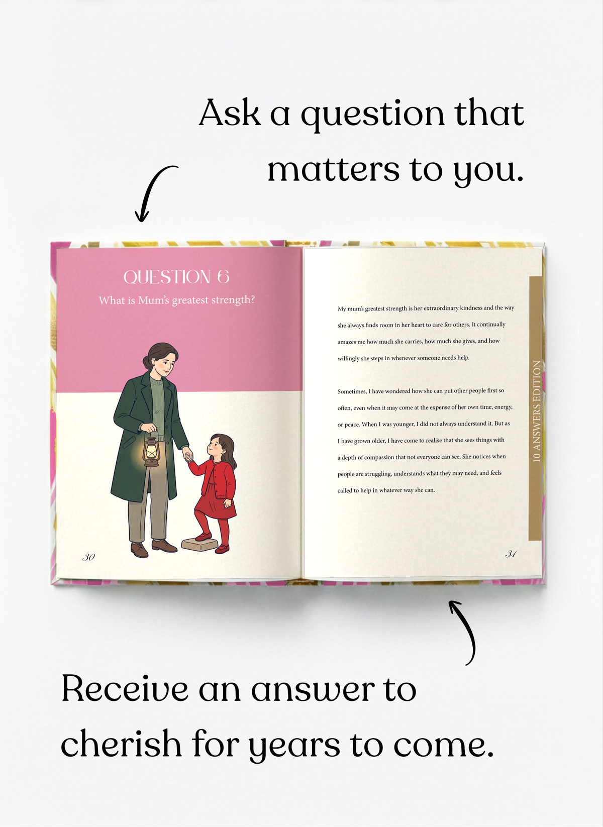 10 Answers from Daughter to Mum