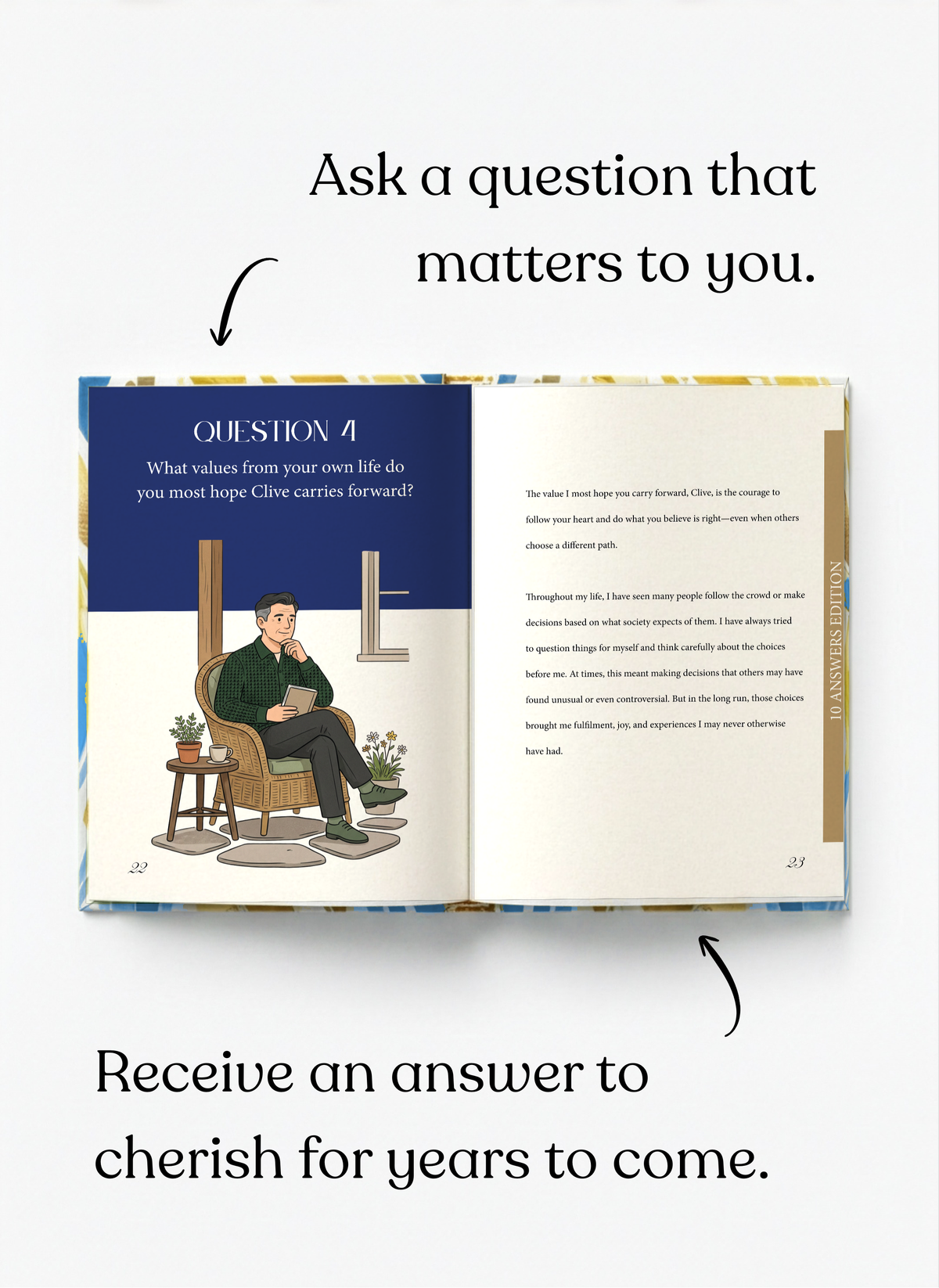 10 Answers from Grandpa to Grandchild